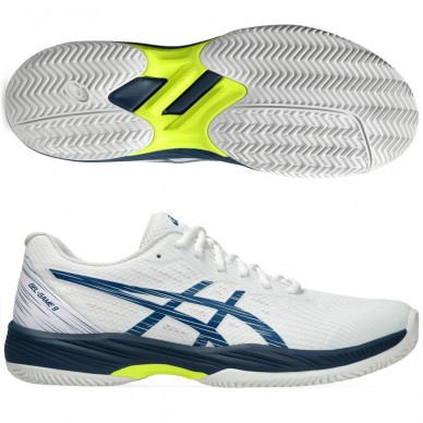 zapatillas Asics Gel Game 9 Clay white mako blue 2024