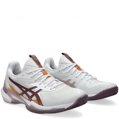 zapatillas Asics Solution Speed FF 3 Clay white dusty mauve 2024