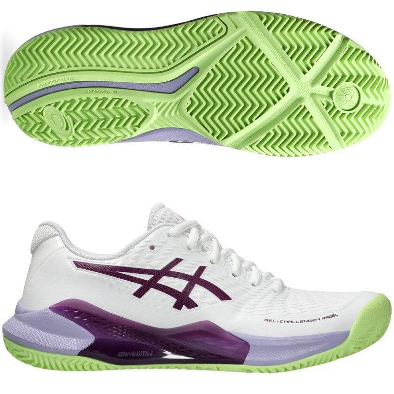 zapatillas Asics Gel Challenger 14 Padel white deep mauve 2024