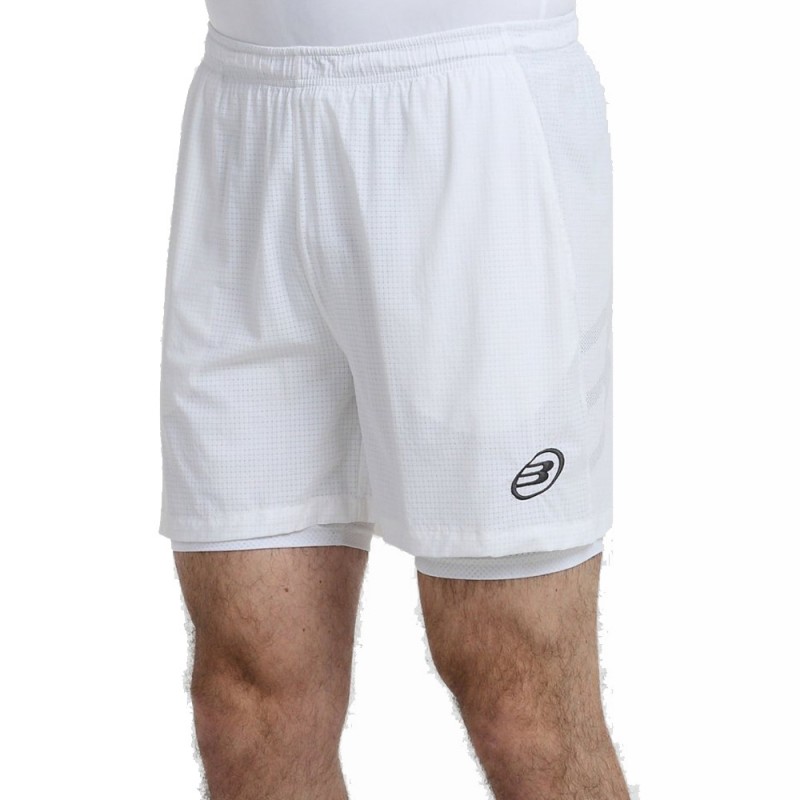 short Bullpadel Usela blanco short Bullpadel Usela blanco