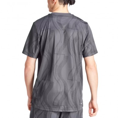 camiseta Adidas Club Graph carbon negro