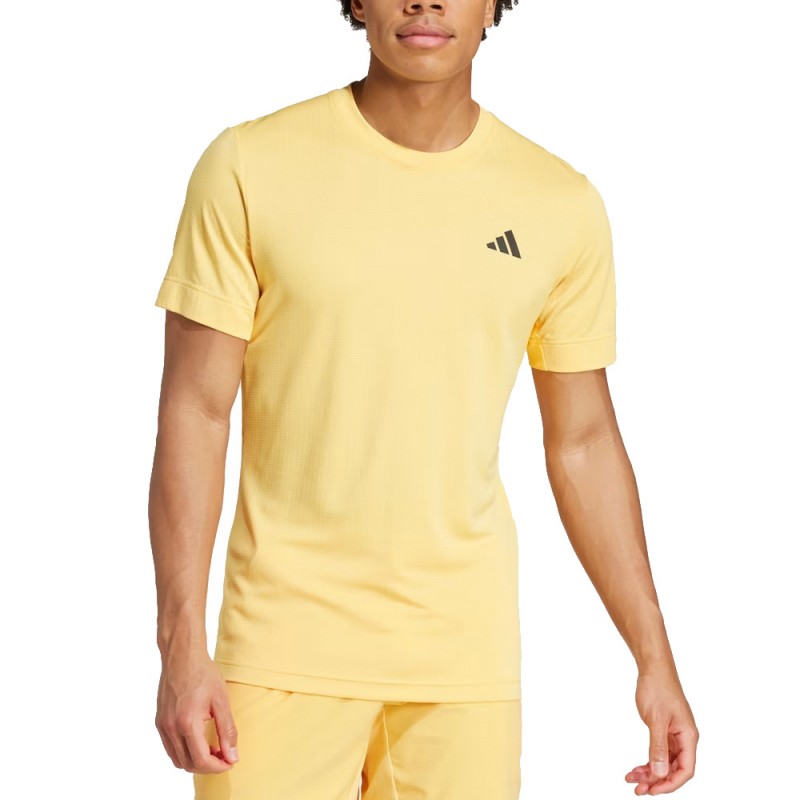 camiseta Adidas T Freelift amarillo