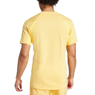 camiseta Adidas T Freelift amarillo