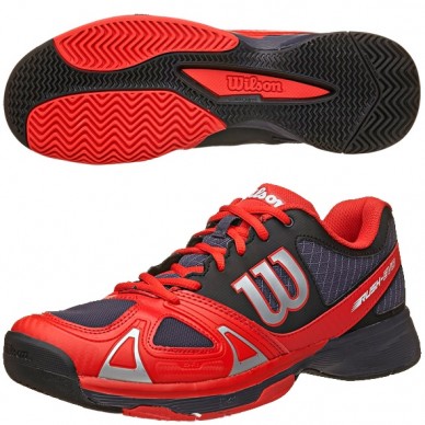 Zapatillas Wilson Rush Evo Coal 2015 rojas