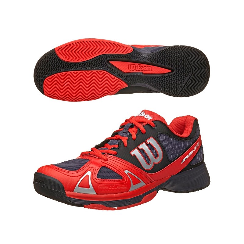 Zapatillas Wilson Rush Evo Coal 2015 rojas