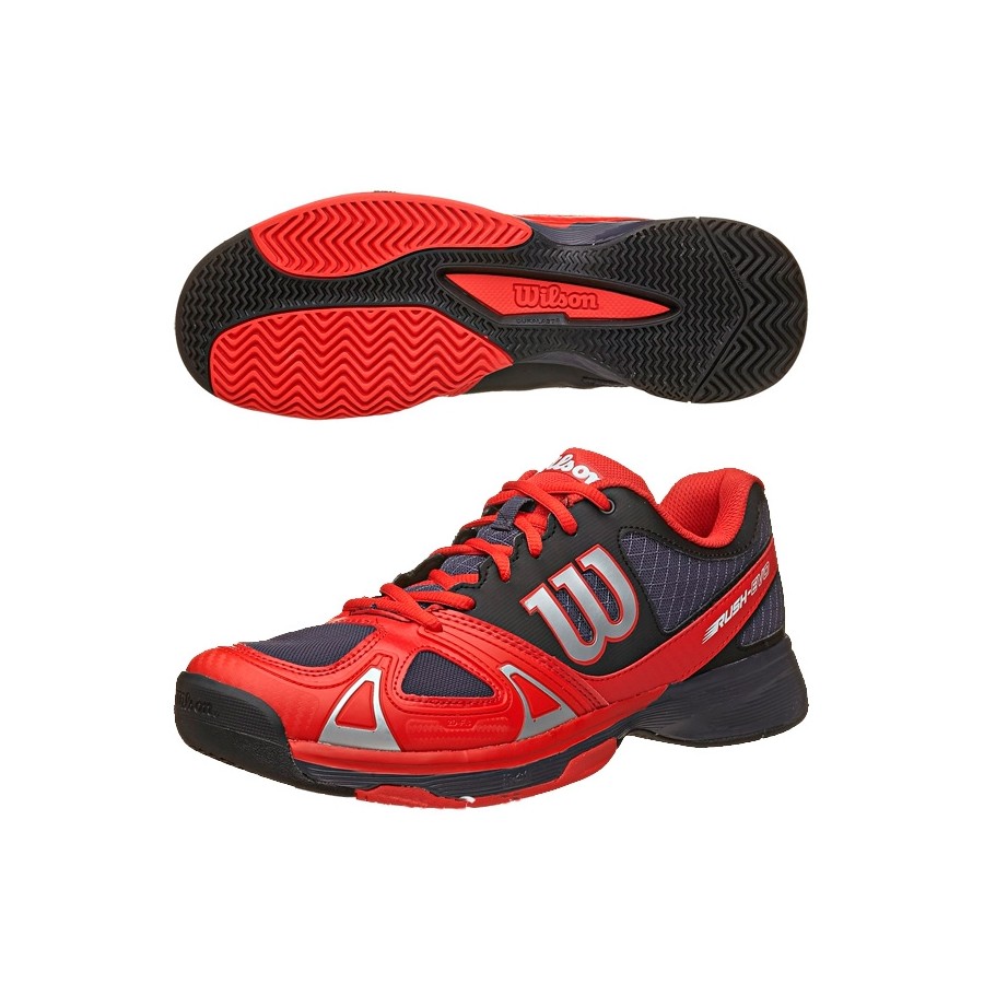 Zapatillas Wilson Rush Evo Coal 2015 rojas