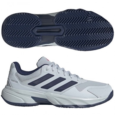 zapatillas Adidas Courtjam Control M Clay halo blue 2024