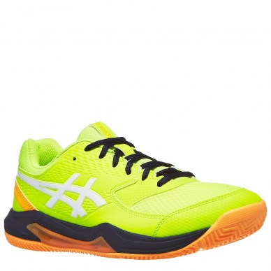 Zapatillas Asics Gel Dedicate 8 Padel safety yellow white 2024