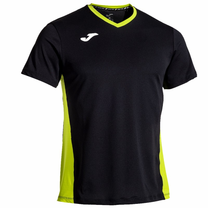 camiseta Joma Court negro verde