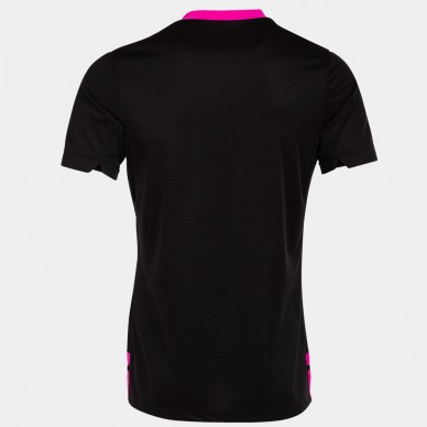 camiseta Joma Ranking negro rosa flúor