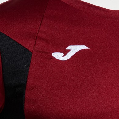 camiseta Joma Winner III burdeos negro