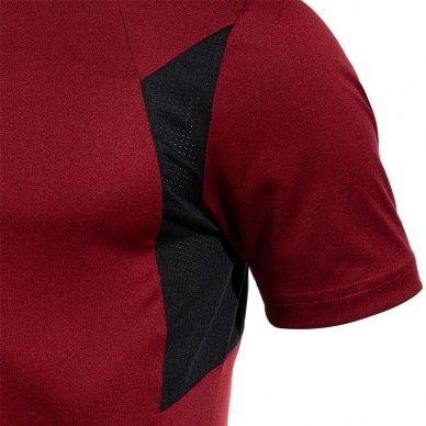 camiseta Joma Winner III burdeos negro