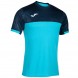 camiseta Joma Montreal turquesa flúor marino