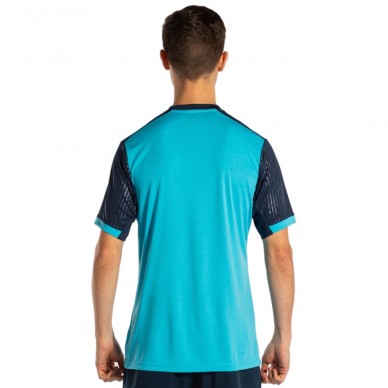 camiseta Joma Montreal turquesa flúor marino