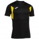camiseta Joma Winner III negro amarillo