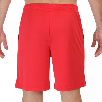 short Joma Open III rojo blanco