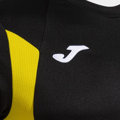 camiseta Joma Winner III negro amarillo