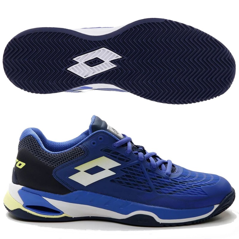 zapatillas Lotto Mirage 100 Clay blue yellow 2024 zapatillas Lotto Mirage 100 Clay blue yellow 2024