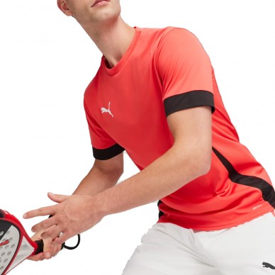 camiseta Puma Individual Padel Tee roja