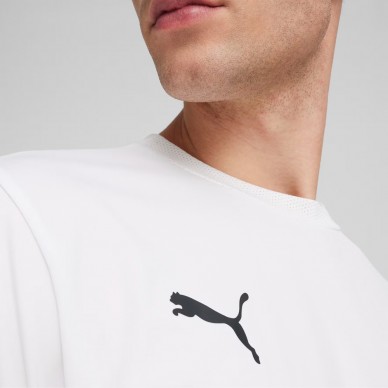 camiseta Puma Individual Padel Tee blanca