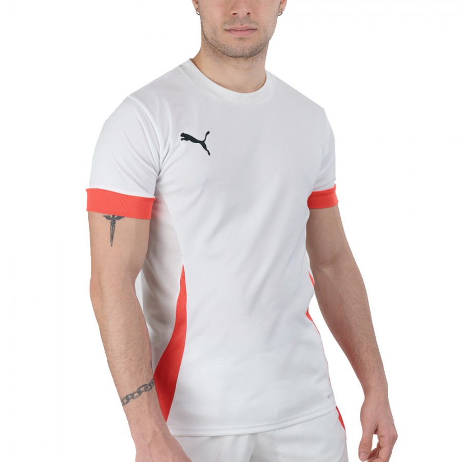 camiseta Puma Individual Padel Tee blanca Zona de Padel