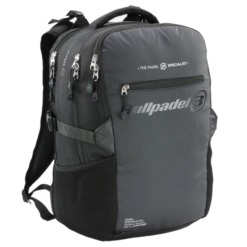 mochila Bullpadel BPM-24003 Tech negra 2024 mochila Bullpadel BPM-24003 Tech negra 2024