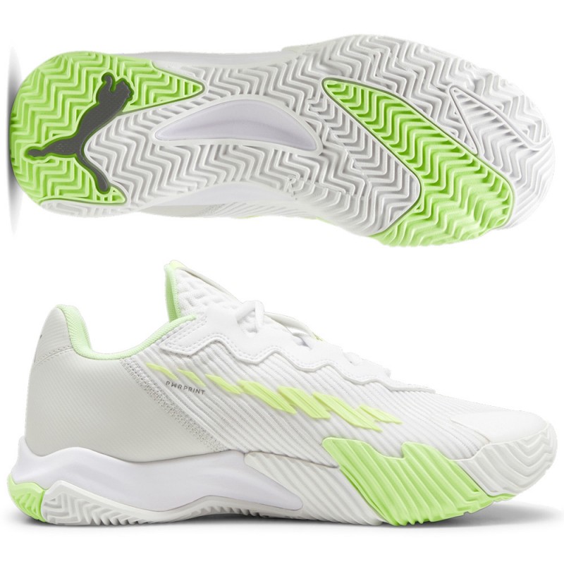 zapatillas Puma Nova Elite white luminous blue 2024 zapatillas Puma Nova Elite white luminous blue 2024
