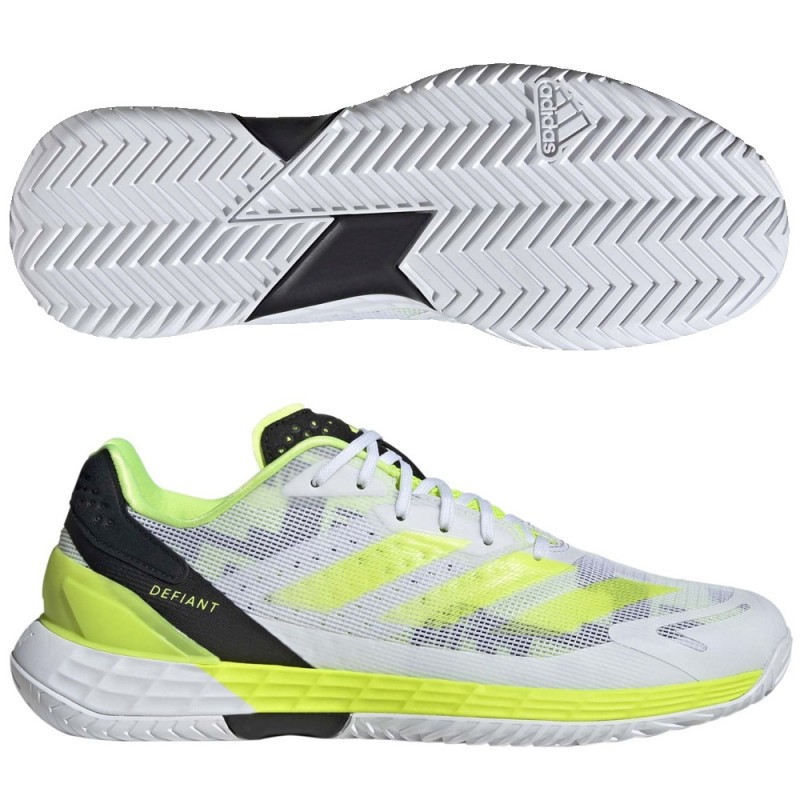 zapatillas Adidas Defiant Speed 2 M Clay yellow white 2024 zapatillas Adidas Defiant Speed 2 M Clay yellow white 2024