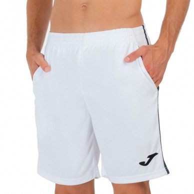 Short Joma Open III blanco marino