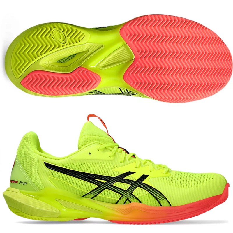 Zapatillas Asics Solution Speed FF 3 Clay paris safety yellow black 2024 Zapatillas Asics Solution Speed FF 3 Clay paris safety yellow black 2024