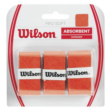 overgrips Wilson Pro Soft naranja