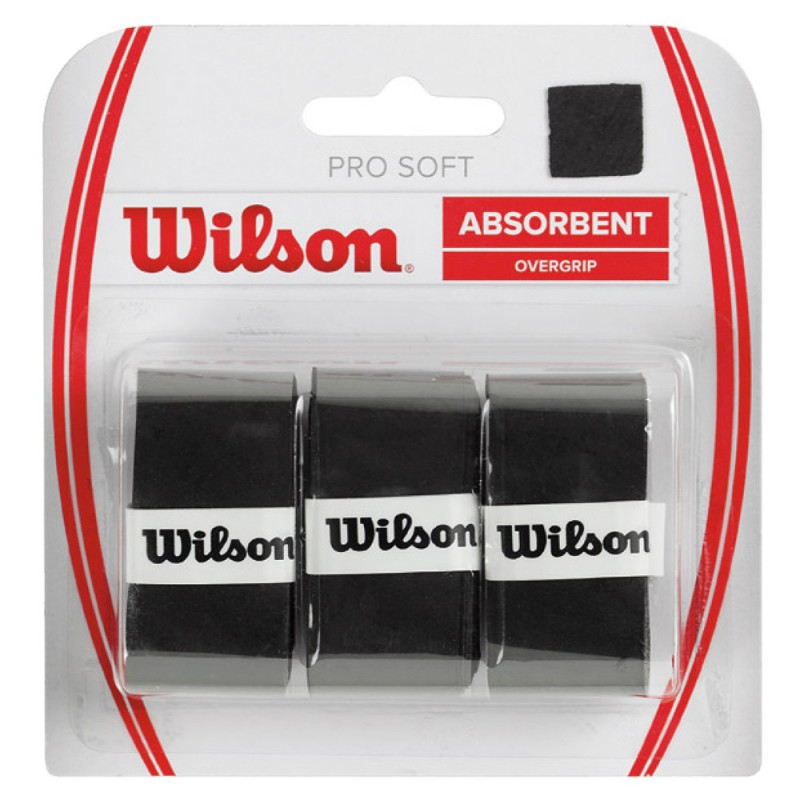 overgrips Wilson Pro Soft negro overgrips Wilson Pro Soft negro