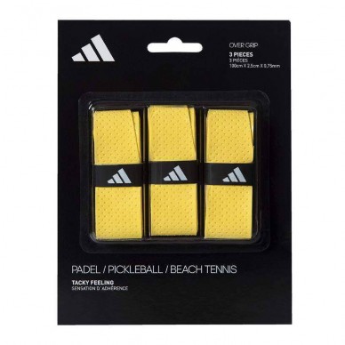 Overgrips Adidas Tacky amarillo microperforado