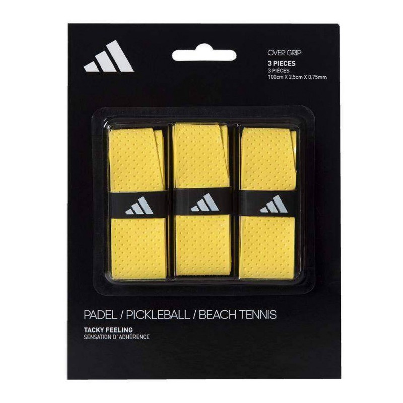 Overgrips Adidas Tacky amarillo microperforado