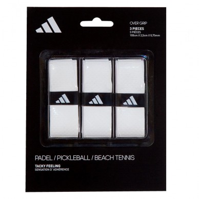 Overgrips Adidas Tacky blanco microperforado