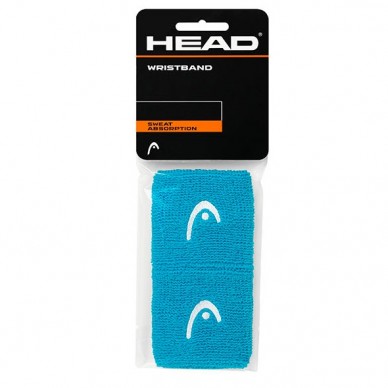 Muñequera Head 2.5" Wristband Turquesa