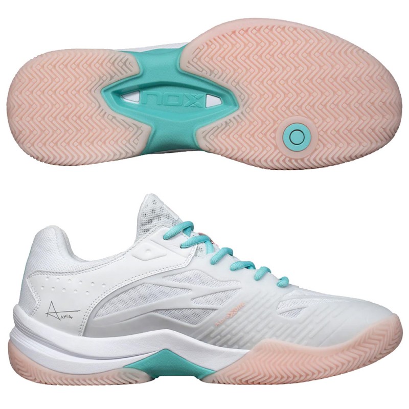 Zapatillas Nox AT10 Lux white potpurri 2024 Zapatillas Nox AT10 Lux white potpurri 2024
