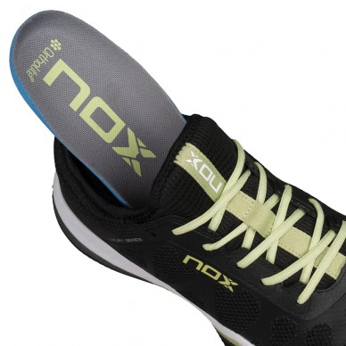 zapatillas Nox Nerbo black soft lime 2024