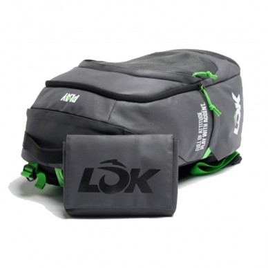 mochila Lok Maxx negra 2024