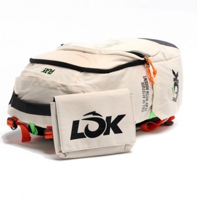 mochila Lok Maxx blanca 2024