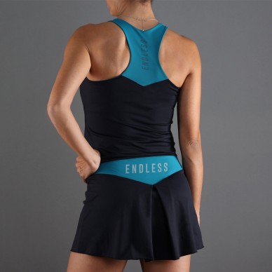 camiseta Endless Diamond negro petróleo
