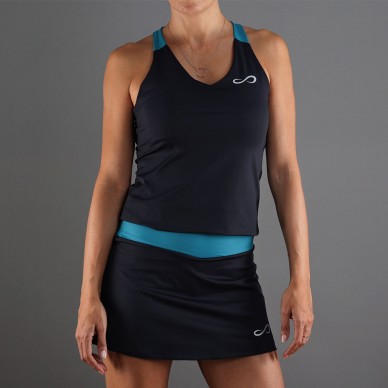 camiseta Endless Diamond negro petróleo
