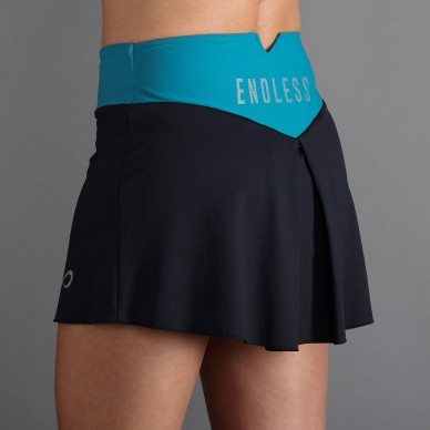 falda Endless Diamond negro petróleo