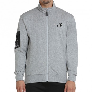sudadera Bullpadel Beade gris medio vigore
