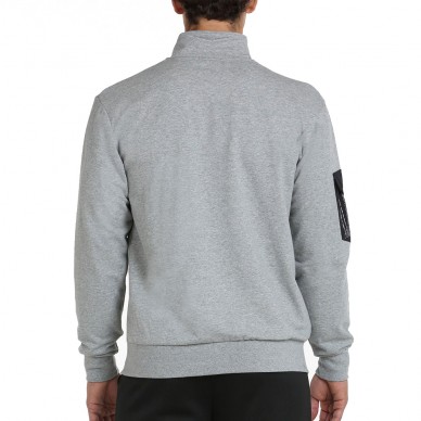 sudadera Bullpadel Beade gris medio vigore