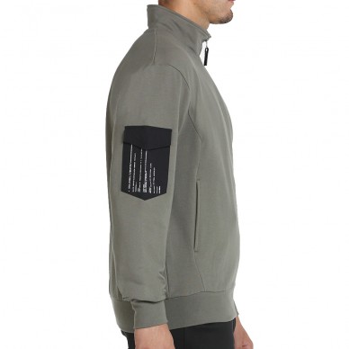 sudadera Bullpadel Beade kaki