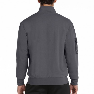sudadera Bullpadel Beade carbon coal