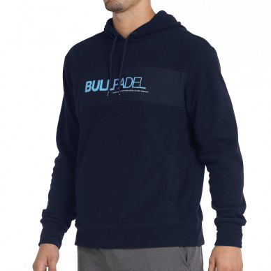 sudadera Bullpadel Bana azul marino