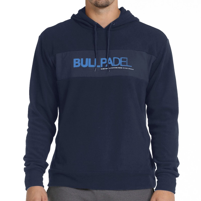 sudadera Bullpadel Bana azul marino
