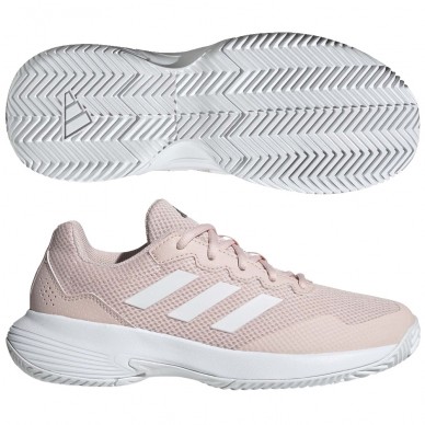 zapatillas Adidas Gamecourt 2 W semi flash aqua 2024